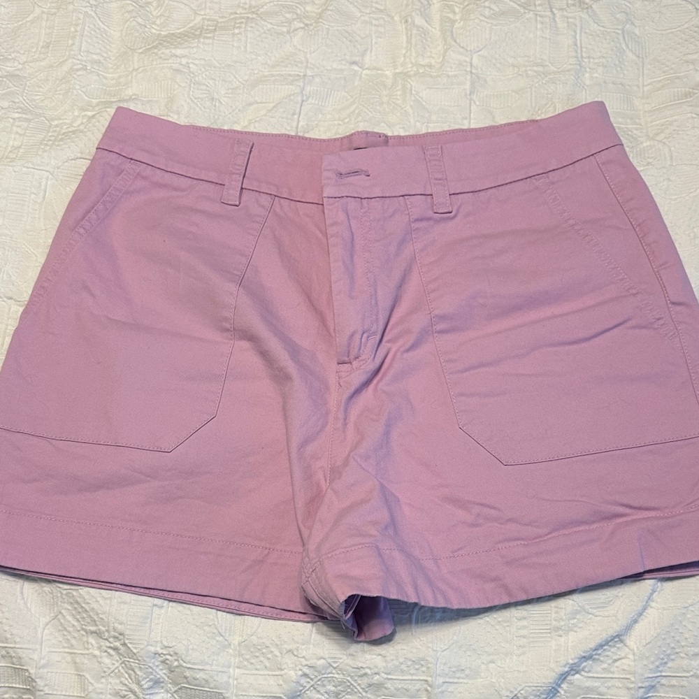 Vineyard Vines Light Purple High Waist Shorts